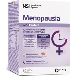 NS Ménopause GineProtect Jour & Nuit 60 Comprimés