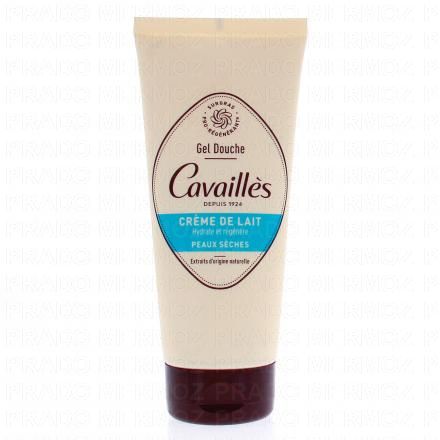 CAVAILLÈS Gel douche lait hydratant flacon de 200 ml