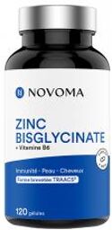 Zinc Bisglycinate + Vitamine B6 120 Gélules - Pot 120 Gélules