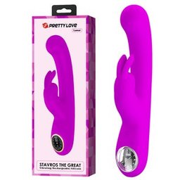 Lamar Vibromasseur Rabbit Point G Violet 1ut