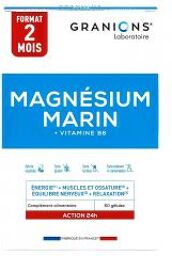 Magnésium Marin 60 Unités - Boîte 60 gélules