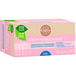 Bébé Sérum Physiologique 24x10ml