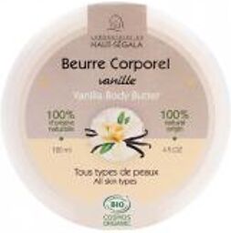 Beurre Corporel Vanille Certifié Bio - Pot 120 ml