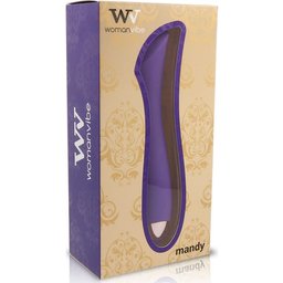 Mandy Rechargeable Silicone K-Spot Vibrator 1 pièce