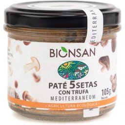 Paté Ecológico 5 Setas con Trufa 105g