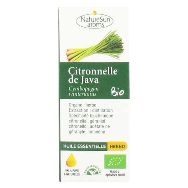 Huile Essentielle Citronnelle de Java Bio 30ml
