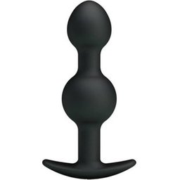 Boules Anales Stimulation en Silicone Spécial Boules Anales 10.3 Cm Noir 1pc