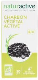 Charbon Végétal Activé Bio 60 Unités - Pot 60 gélules