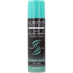 Hair Color Spray Perfect Tone Green 150ml