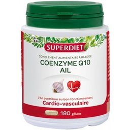 Coenzyme Q10+Ail Superd 180Gélules