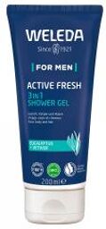 Homme Gel Douche 3en1 Active Fresh 200 ml - Tube 200 ml