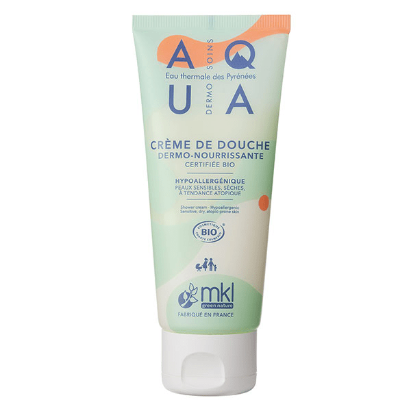 - Aqua : Crème de Douche Dermo-Nourrissante BIO** 100ml