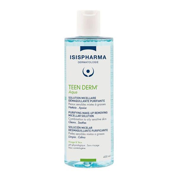 Teen Derm Aqua Solution Micellaire Démaquillante Purifiante 400ml