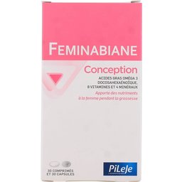 PiLeJe Conception 30 Comprimés + 30 Capsules