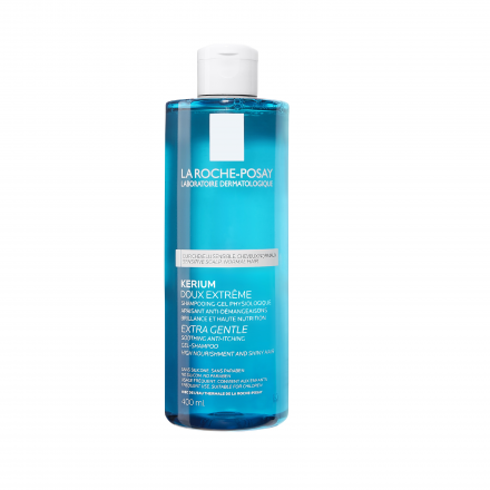 LA ROCHE-POSAY Kerium doux extrême - Shampooing gel physiologique flacon 400ml