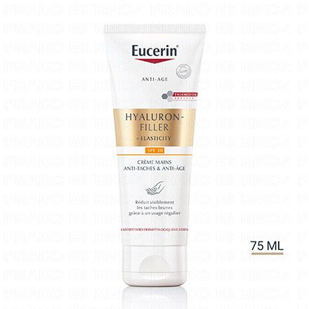 Hyaluron-filler Elasticity - Crème mains anti-tâches & anti-âge SPF 30 tube 75ml