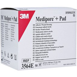 3M™ Medipore™ +Pad 6 cm x 10 cm