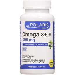 Omega 3 6 996mg 50 perles