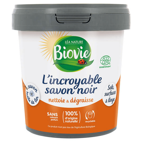 Savon noir mou, nettoie & dégraisse 750g