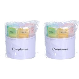 Estipharm Pilulier hebdomadaire rond 1 semaine