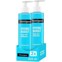 Neutrogena® Hydro Boost® : aqua-gel nettoyant hydratant
