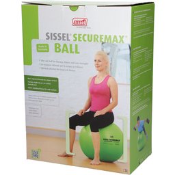 Sissel® Securemax Ball Ballon de Gymnastique Gris 65 cm