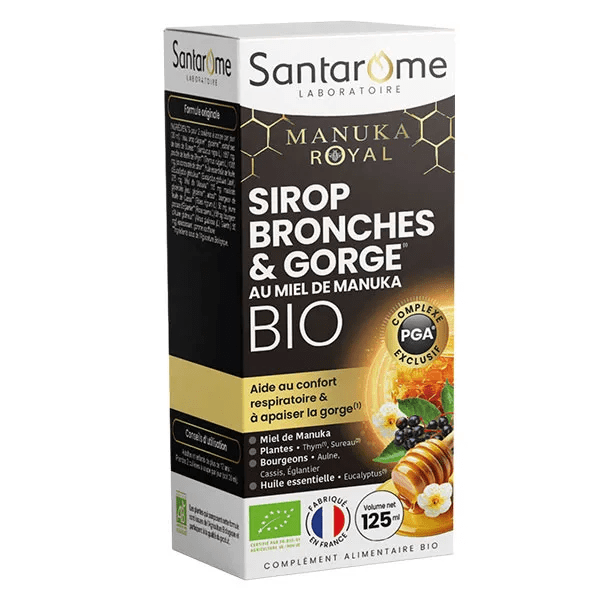 - Sirop Bronches & Gorge Miel de Manuka Bio - 125ml