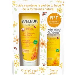 Pack Crema Pañal Caléndula + Champú