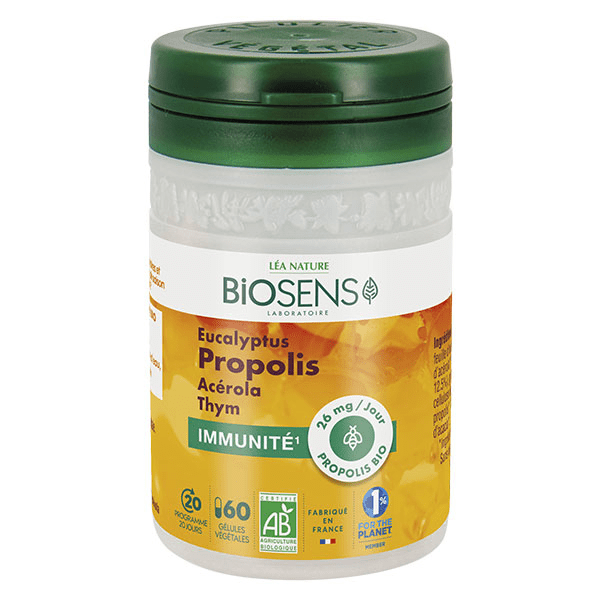 Immunité Propolis Bio 60 gélules