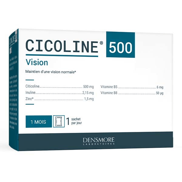 Cicoline 500 - Mémoire et Vision - Cure 1 mois