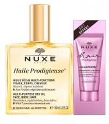 Huile Prodigieuse 100 ml + Hair Prodigieux Le Shampoing Brillance Miroir 30 ml Offert - Lot 2 produits dont 1 offert