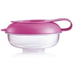 Bol de la boîte à snack de avec couvercle Pink