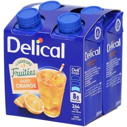Delical Boisson Fruitée saveur orange