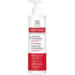 Soivre Panthenol Savon avec Chlorhexidine 250ml