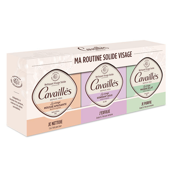 Cavaillès Coffret Ma Routine Savon Visage