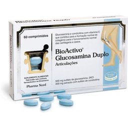 BioActivo Glucosamina Duplo 60comp