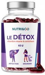 le Détox Chardon-Marie et Artichaut 60 Gélules - Pot 60 gélules