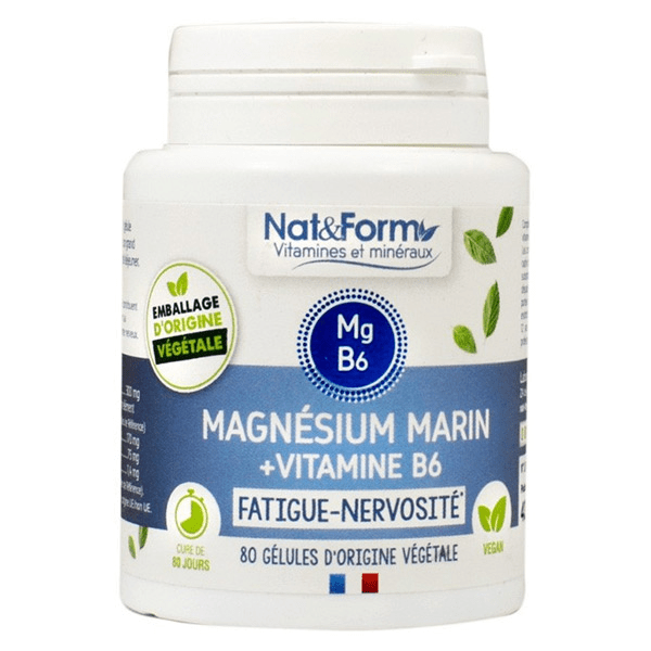 Expert Magnésium Marin + Vitamine B6 80 gélules