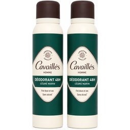 Anti-transpirant Homme contrôle 48h Spray Lot de 2