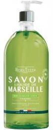 Savon de Marseille Liquide Parfum Menthe-Citron 1 L - Flacon-Pompe 1000 ml