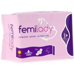 Compresas Dia 8 Capas 10 Uds Femilady *