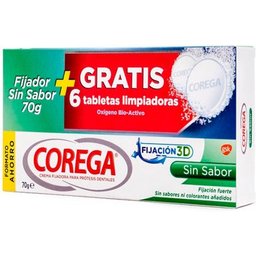 Fixation 3D sans saveur 70Gr+6 Comprimés de nettoyage gratuit