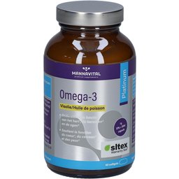 Mannavital Omega-3 Huile de Poisson