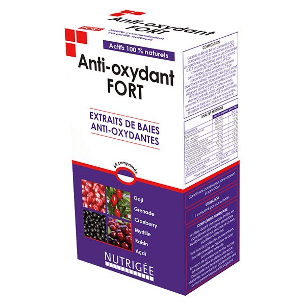 Anti-oxydant fort 60 comprimés