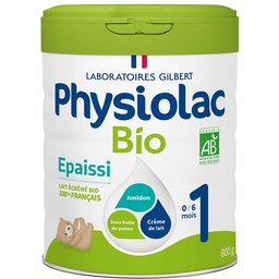 Bio 1 Lait pour nourrisson Formule Épaissie