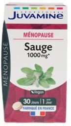 Sauge 1000 mg Bouffées de Chaleur 30 Comprimés - Pot 30 comprimés