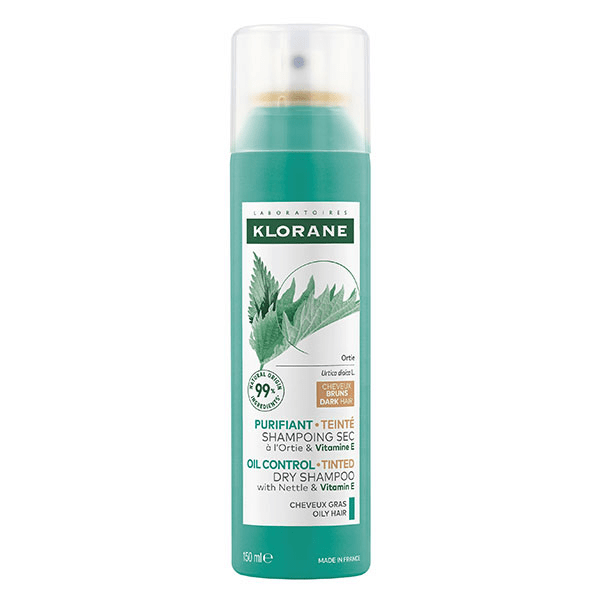 Ortie Shampoing Sec Sébo-Régulateur Cheveux Bruns 150ml