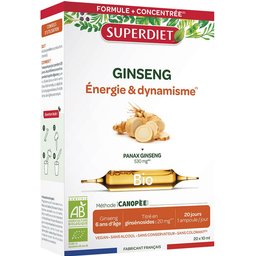 – Ginseng BIO – 20 ampoules de 10 ml