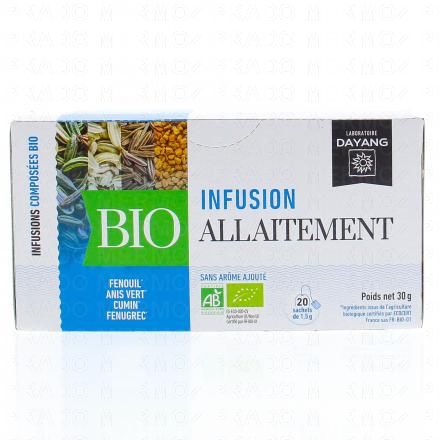 Infusion bio allaitement 20 sachets