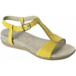 Nashira Sandale Memory Cushion Jaune Taille 38 1 Paire